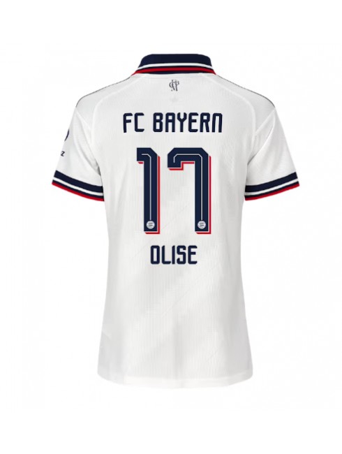 Bayern Munich Michael Olise #17 Auswärtstrikot für Frauen 2026-27 Kurzarm Bayern Munich Michael Olise #17 Auswärtstrikot für Frauen 2026-27 Kurzarm